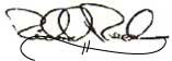 Richard Redner’s signature