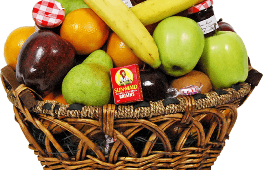 Victorian Harvest Fruit Basket