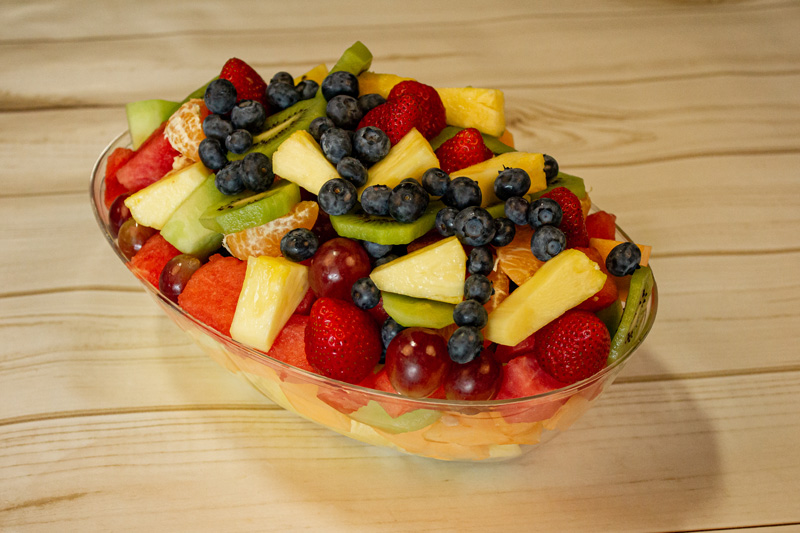 Fruit Bowl With Lid 