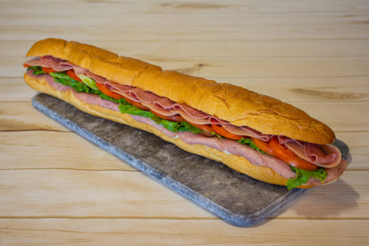 2, 3 or 6 foot Hoagie